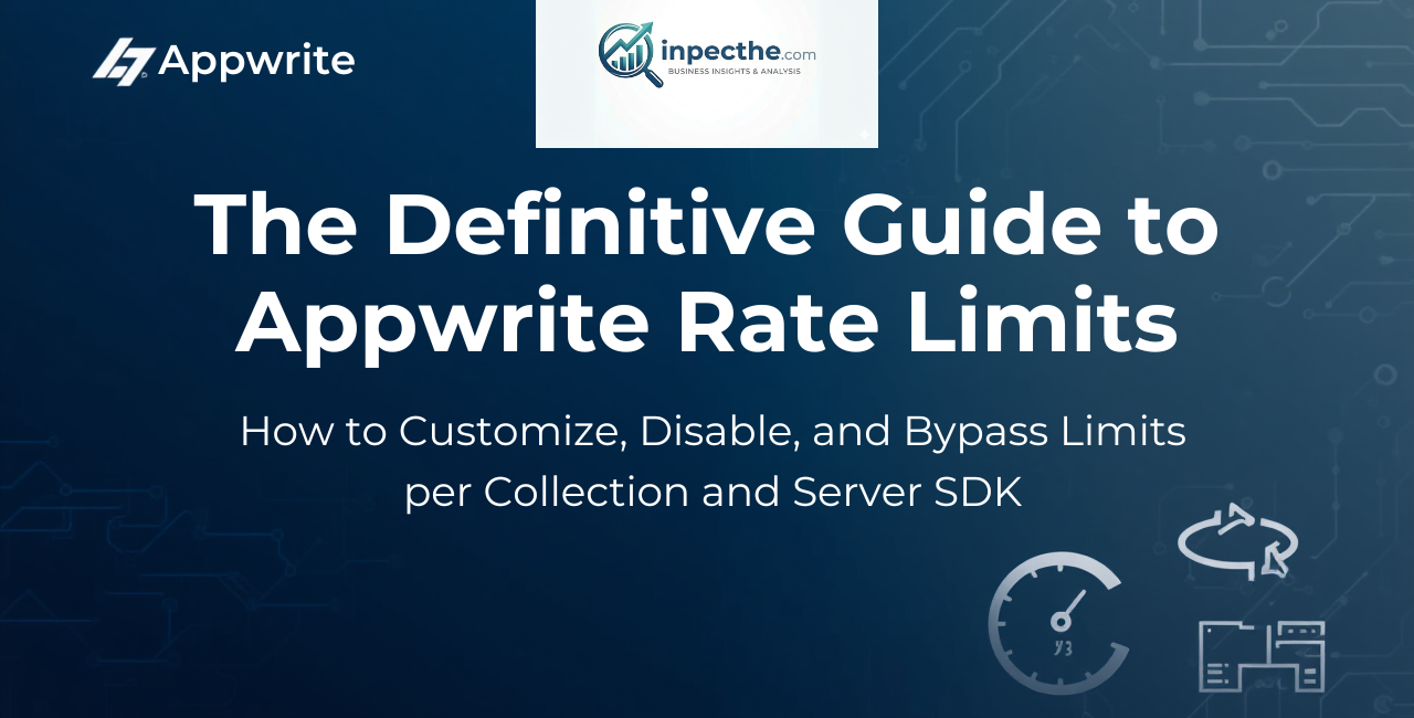 The Definitive Guide to Appwrite Rate Limits: How to Customize, Disable, and Bypass Limits per Collection and Server SDK